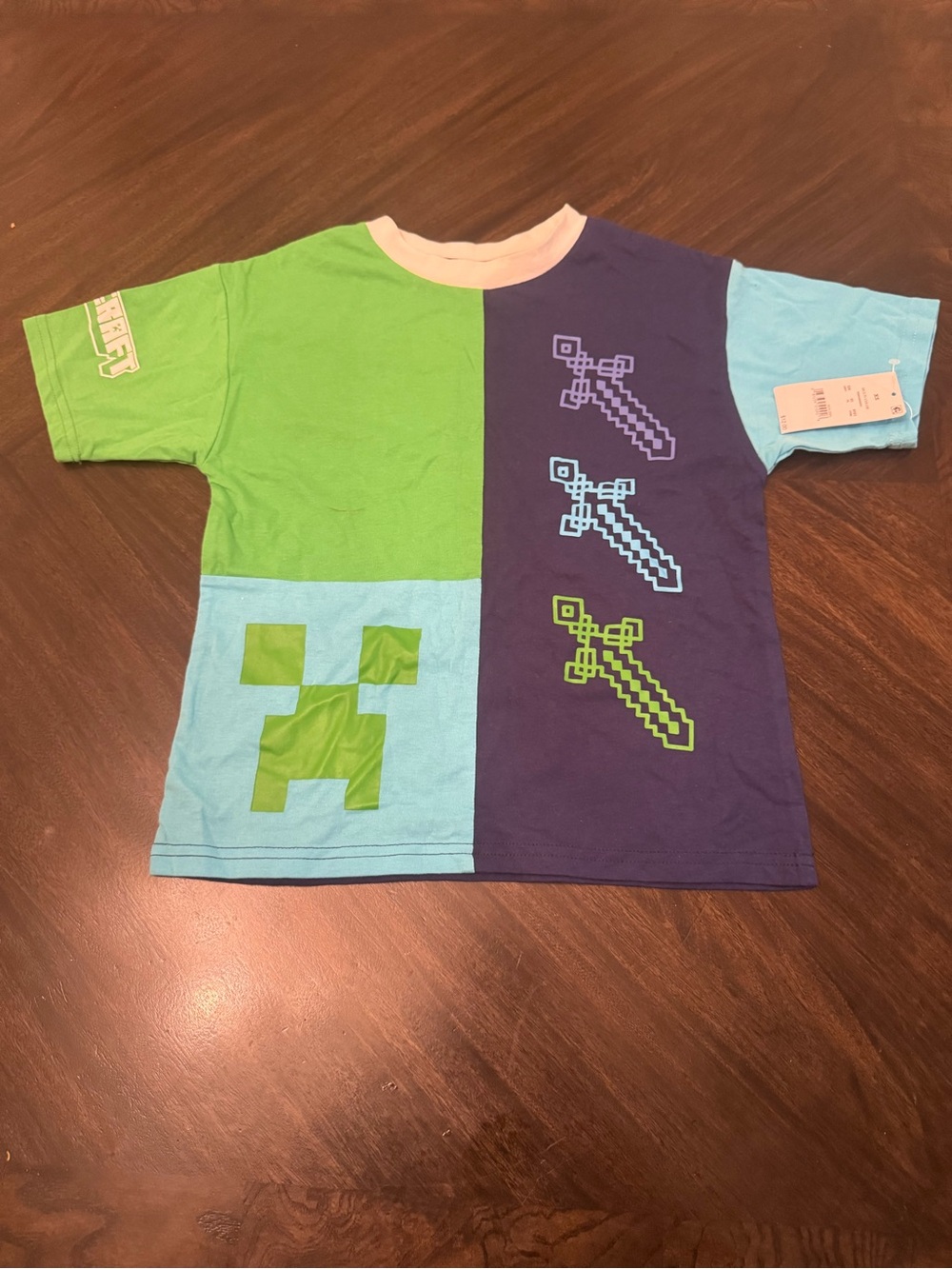 Othr Kids Colorblock Gamer Tee - Green, Blue, Navy